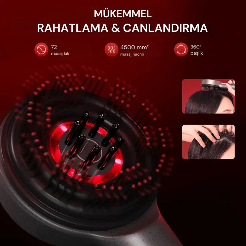 Ortopedya™ LazerScalp Pro Masaj Fırçası