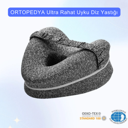 Ortopedya™ Ultra Rahat Uyku Diz Yastığı (Siyatik & Hamile & Bel Ağrıları)