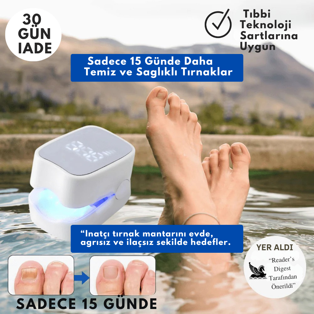 Ortopedya ClearNail™ (Tırnak Mantarını Kökten Yok Eden Işık Terapisi)