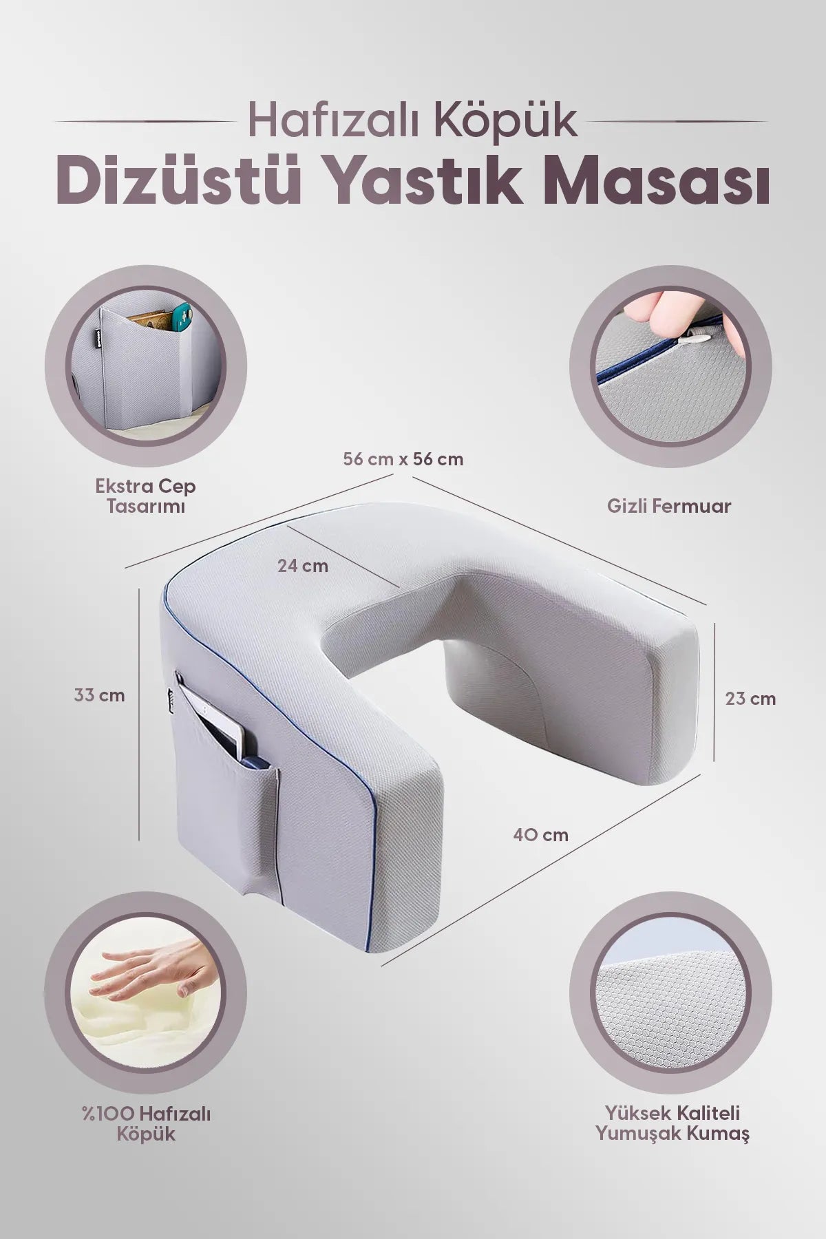 Ortopedya™ Ultra Lüks Çalışma Yastığı