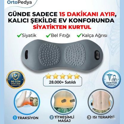 OrtoFlex™ Pro Siyatik & Bel Masaj Aleti