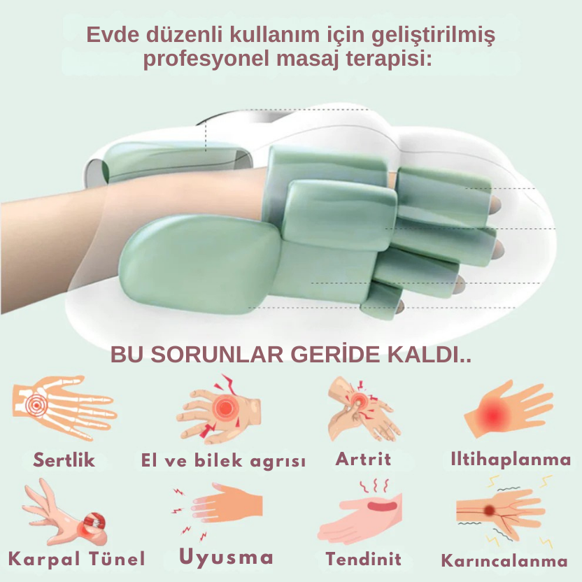 Ortopedya NeuroFlex 3'ü 1 Arada El Masaj Aleti