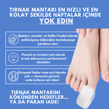 Ortopedya ClearNail™ (Tırnak Mantarını Kökten Yok Eden Işık Terapisi)
