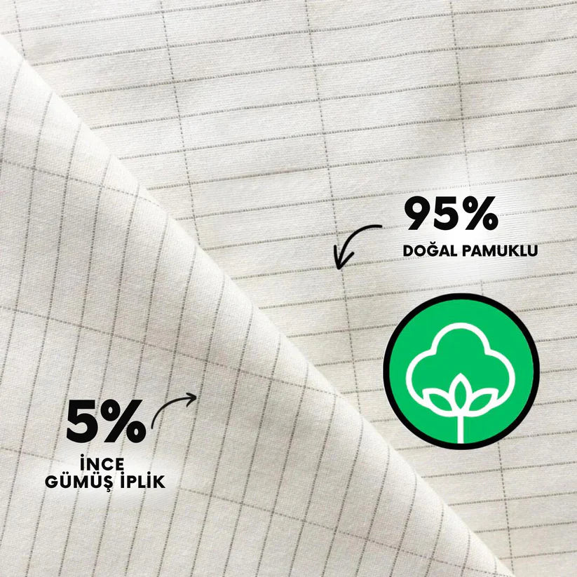 Ortopedya™ Lastikli Topraklanma Çarşafı (tam)