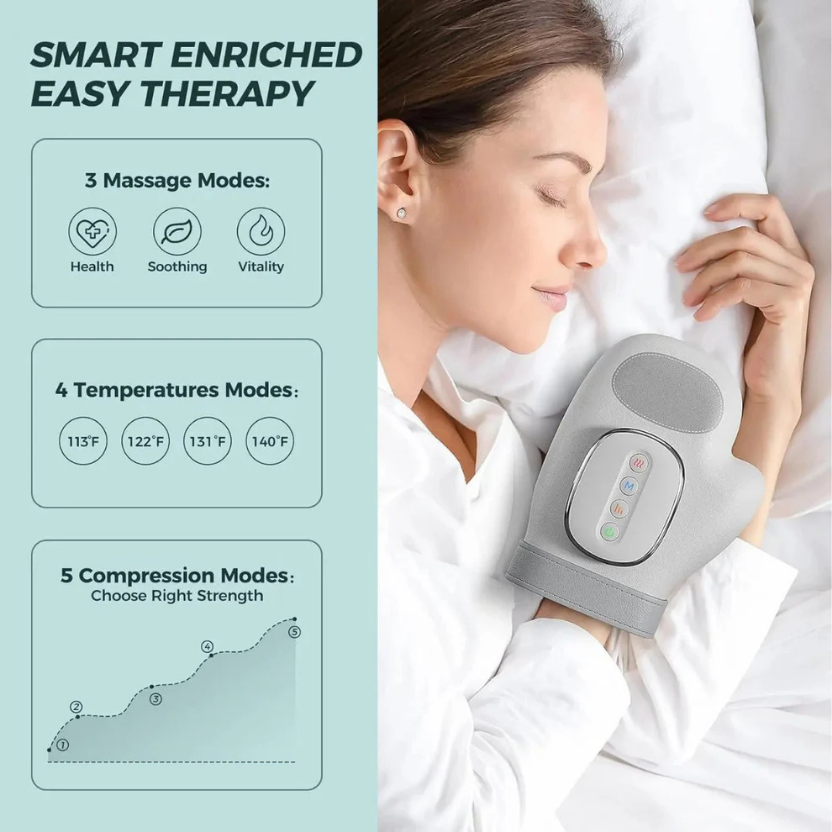 Ortopedya NeuroFlex 3'ü 1 Arada El Masaj Aleti