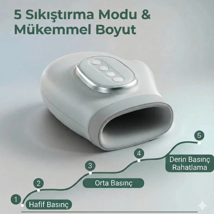 Ortopedya NeuroFlex 3'ü 1 Arada El Masaj Aleti
