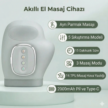 Ortopedya NeuroFlex 3'ü 1 Arada El Masaj Aleti