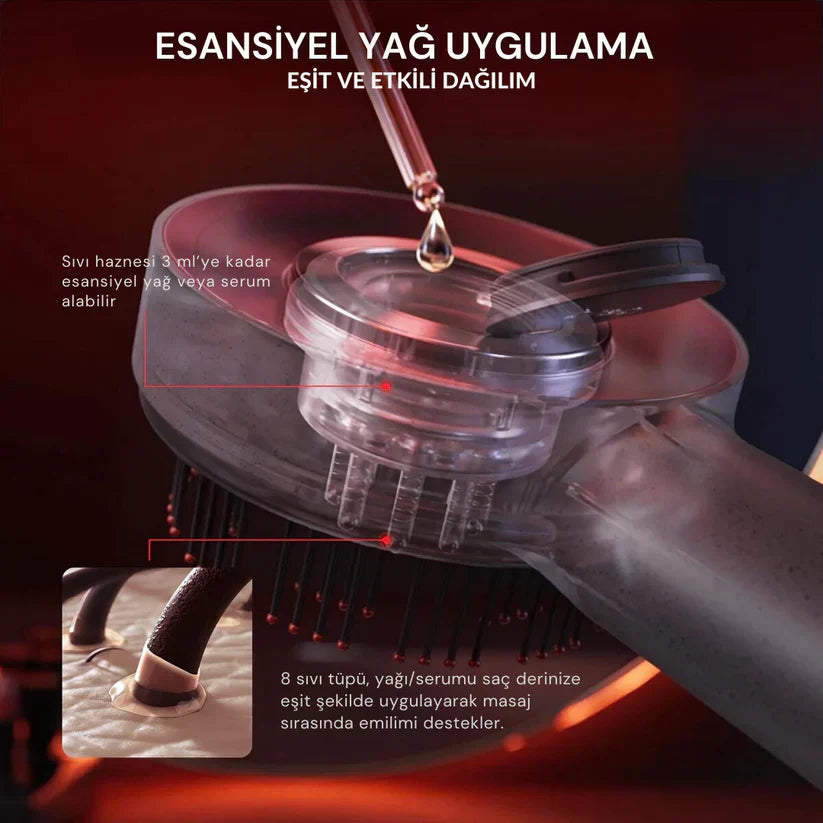 Ortopedya™ LazerScalp Pro Masaj Fırçası