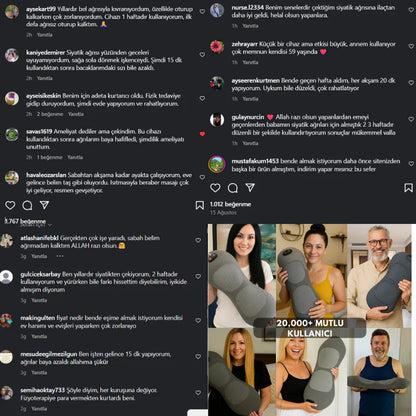 OrtoPedya™ OrtoFlex Siyatik & Bel Masaj Aleti