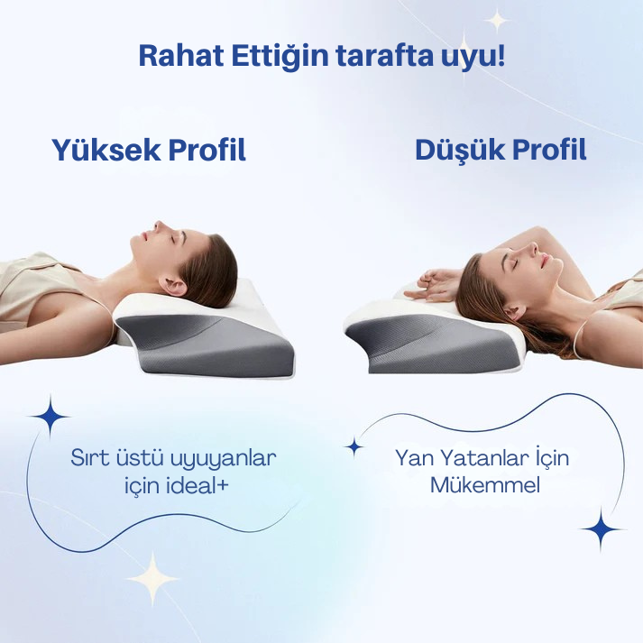 Ortopedya™ Köpük Hafızalı Boyun Yastığı