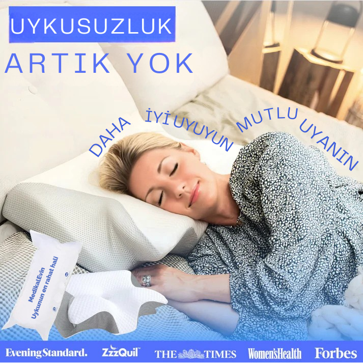 Ortopedya™ Köpük Hafızalı Boyun Yastığı