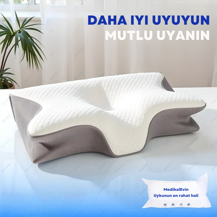 Ortopedya™ Köpük Hafızalı Boyun Yastığı