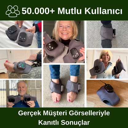 Ortopedya™ Ayak Ağrısı Giderici 3’ü 1 Arada Terapi Cihazı  ( 3 Etkili Derin Dönüşüm Mekanizması )