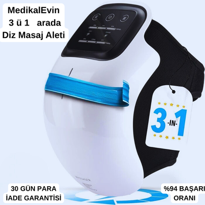 Ortopedya™ 3'ü 1 arada diz terapi cihazı - kablosuz kızılötesi, lazer ve titreşim terapisi