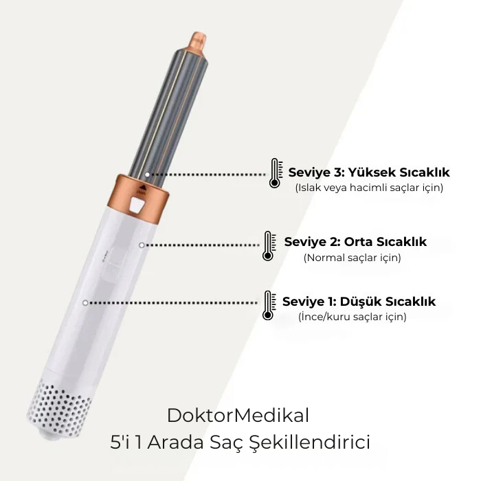 Ortopedya™ 5'i 1 Arada Saç Şekillendirici