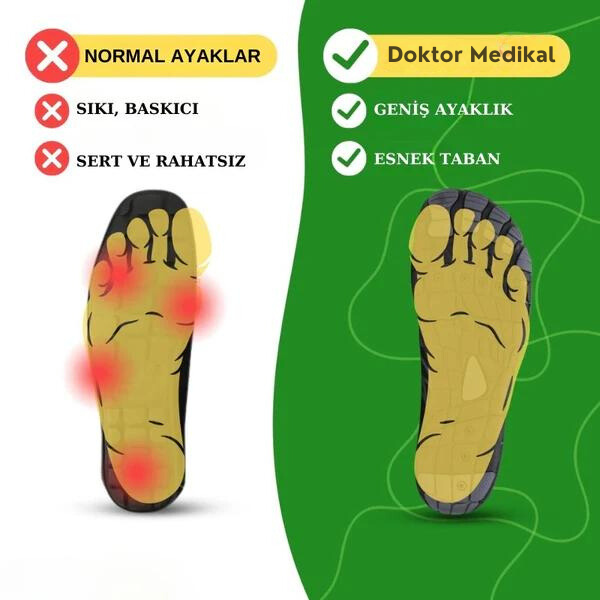 Ortopedya™ Ortopedik Lorax Pro Live Ayakkabı Bay/Bayan