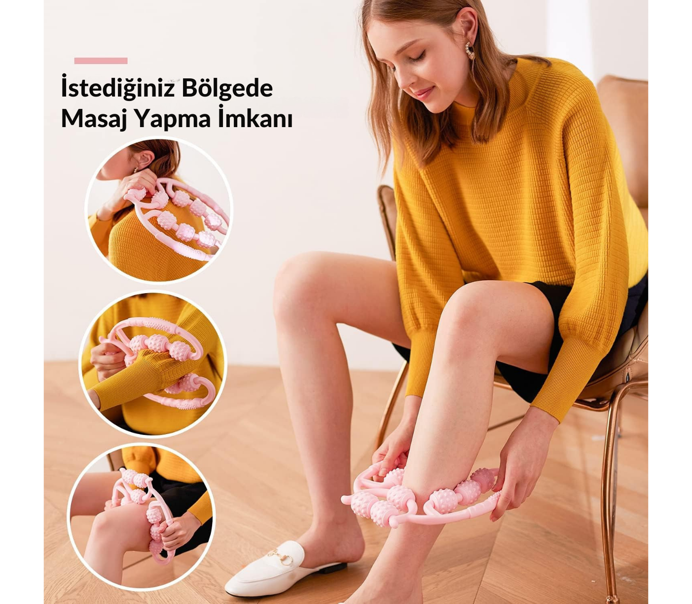 Ortopedya™ Bacak İnceltme Masaj Aleti ( Selülit-Ödem-Sıkılaştırma )