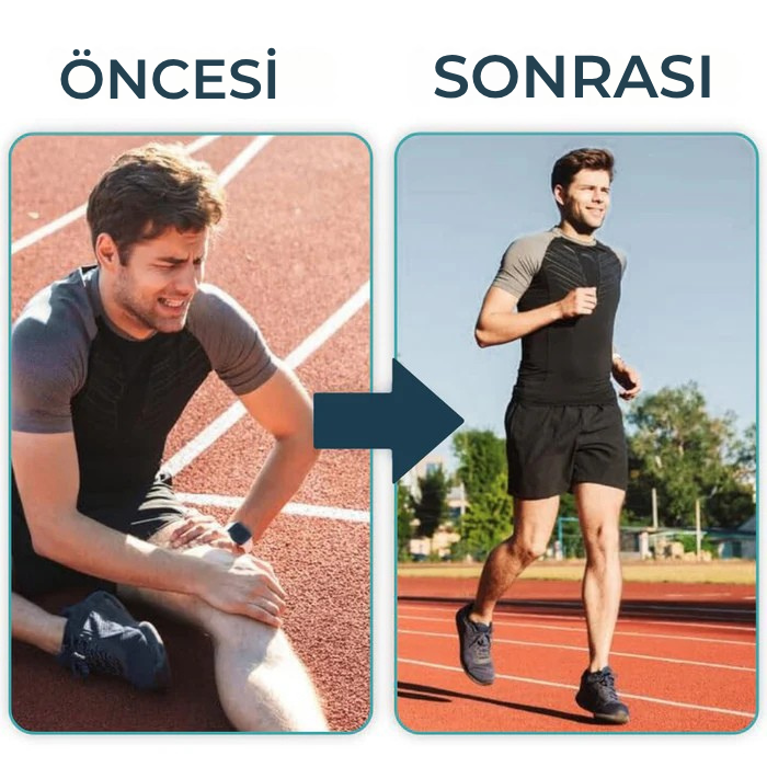 Ortopedya™ 3'ü 1 arada diz terapi cihazı - kablosuz kızılötesi, lazer ve titreşim terapisi