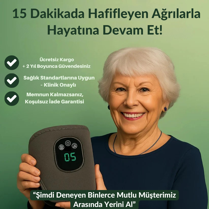 Ortopedya™ Ayak Ağrısı Giderici 3’ü 1 Arada Terapi Cihazı  ( 3 Etkili Derin Dönüşüm Mekanizması )